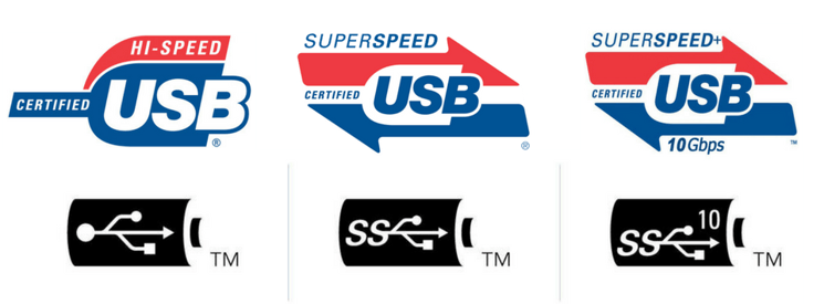 USB-IF Certified Logos