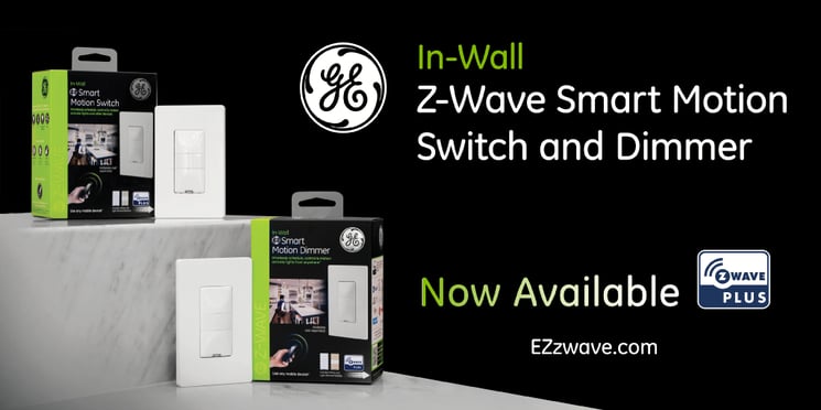 Just Released: The First Z-Wave In-Wall Smart Motion Switch & Dimmer