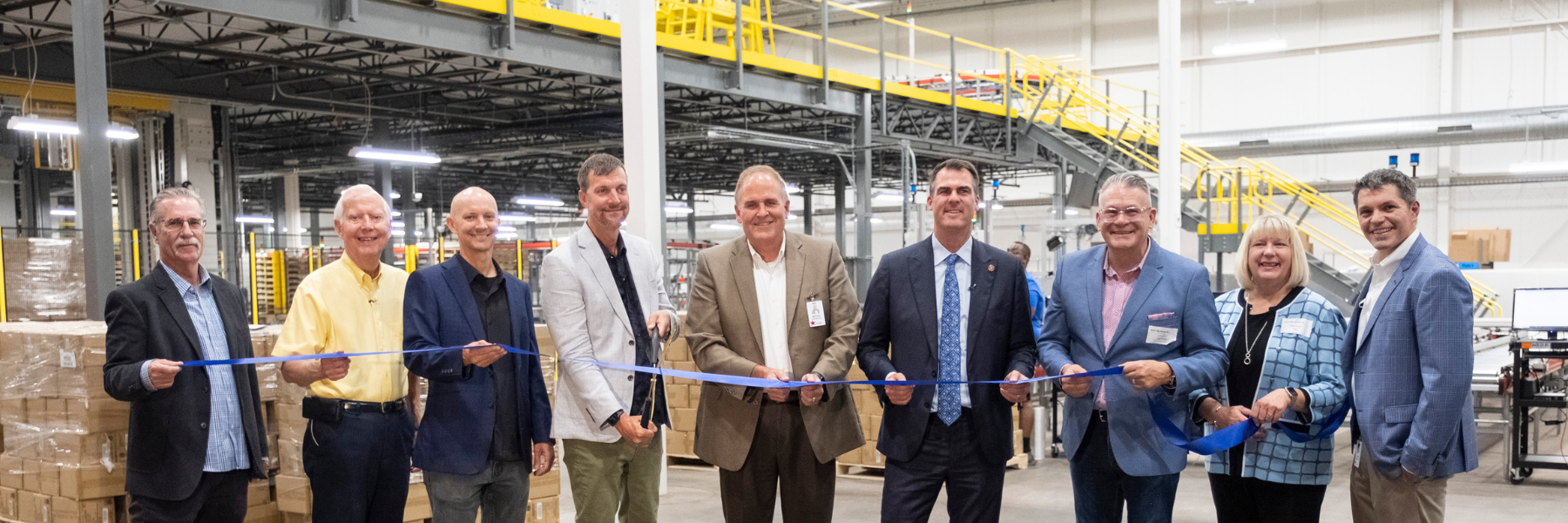 Warehouse Automation Ribbon Cutting Ceremony