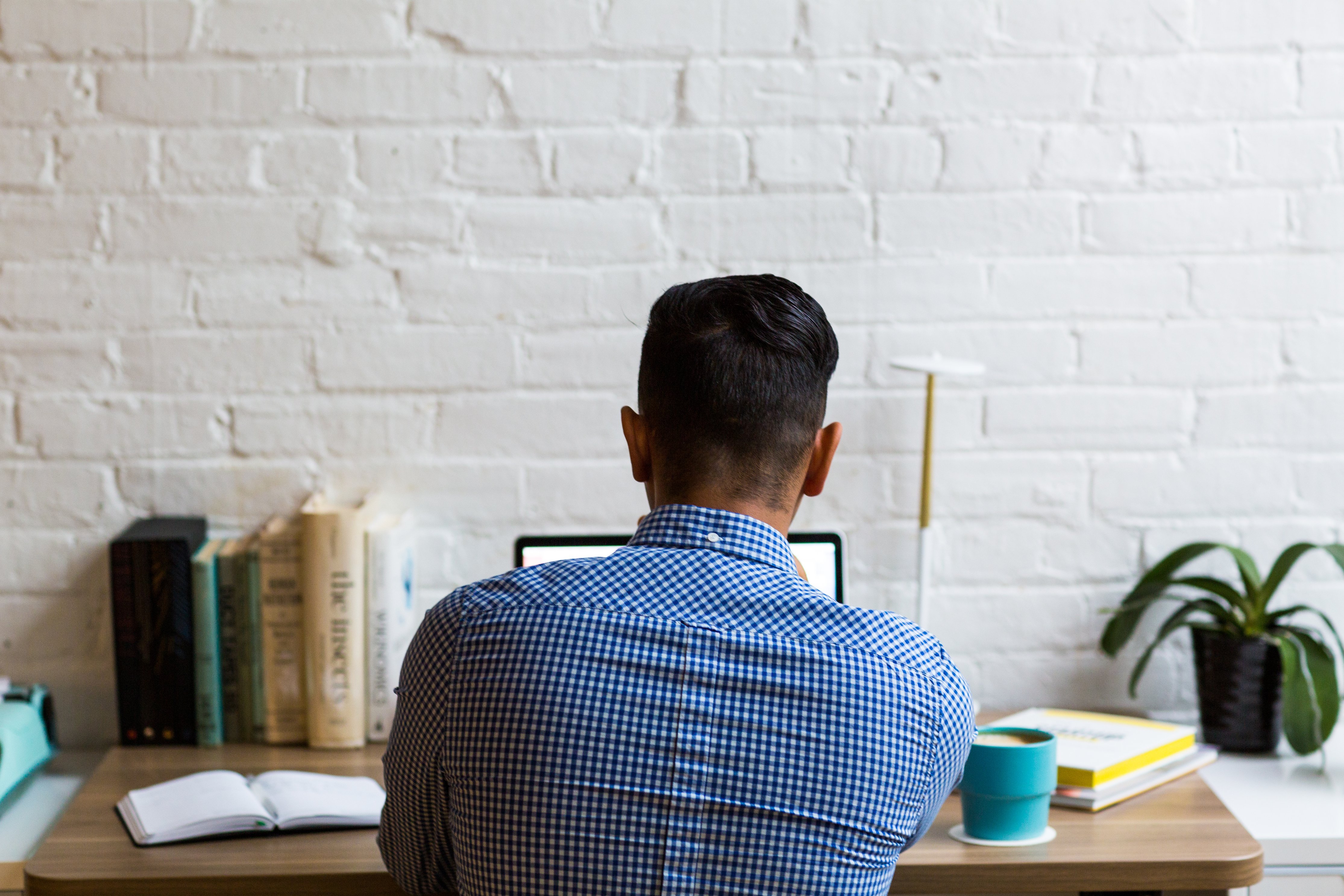 man-working-from-home