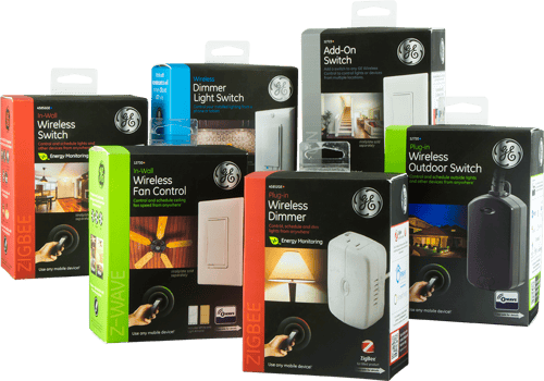 Z-Wave, Bluetooth and ZigBee Home automation devices